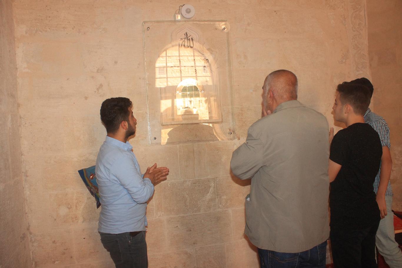 Mardin Ulu Camii’de Sakal-ı Şerif heyecanı Mardin Ulu Camii’de Sakal-ı Şerif heyecanı